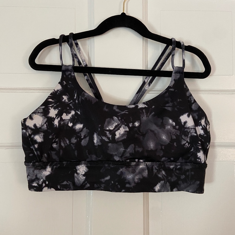 Lululemon patterned sports bra